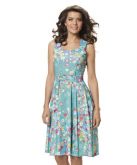 Vestido em jersey acetinado